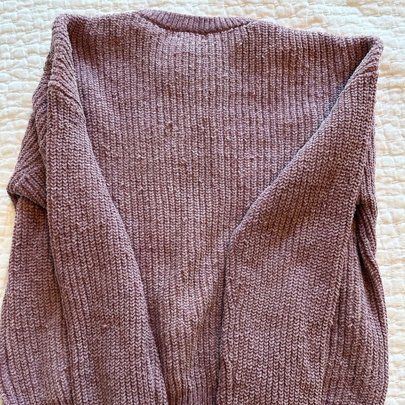 Mango Kids Sweater - Purple - Size 13-14 - Picture 3 of 3